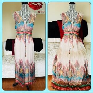 #305 Alberto Makali Designer Maxi Dress